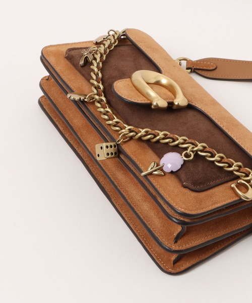 COACH(コーチ)の「タビー ショルダー バッグ 26・カラーブロック・モチーフ チェーン(ショルダーバッグ・レディース・ブラウン系その他・ONE)」の14枚目の写真