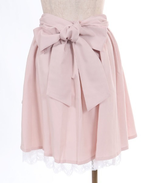 axes femme POETIQUE(アクシーズファムポエティック)の「イレヘムプリーツミドルSK(スカート・レディース・ネイビー/ピンク・MEDIUM)」の19枚目の写真