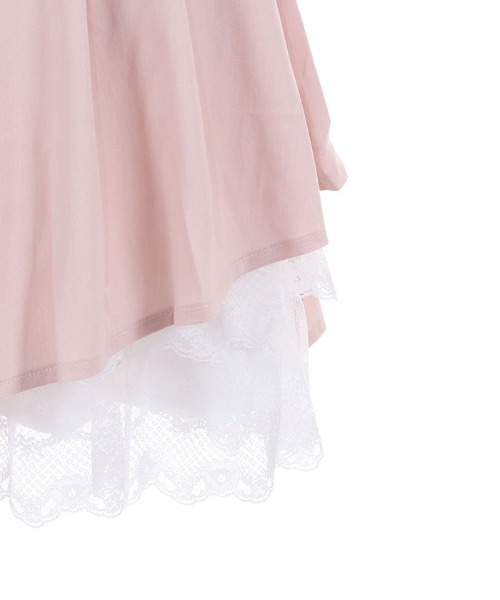 axes femme POETIQUE(アクシーズファムポエティック)の「イレヘムプリーツミドルSK(スカート・レディース・ネイビー/ピンク・MEDIUM)」の21枚目の写真