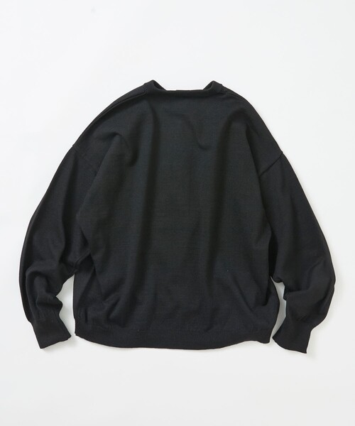 FREAK'S STORE(フリークスストア)の「限定展開 ディープ ヘンリーネック ニット(ニット/セーター・メンズ・ブラウン/アッシュグレー/ブラック・SMALL/MEDIUM/LARGE)」の12枚目の写真