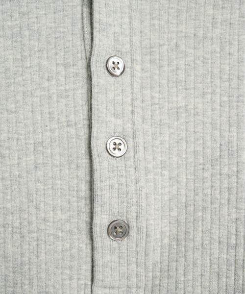 CONZ(コンズ)の「hooded rib long sleeve tee(パーカー・メンズ・ブラック/ライトグレー・2/1/3)」の11枚目の写真