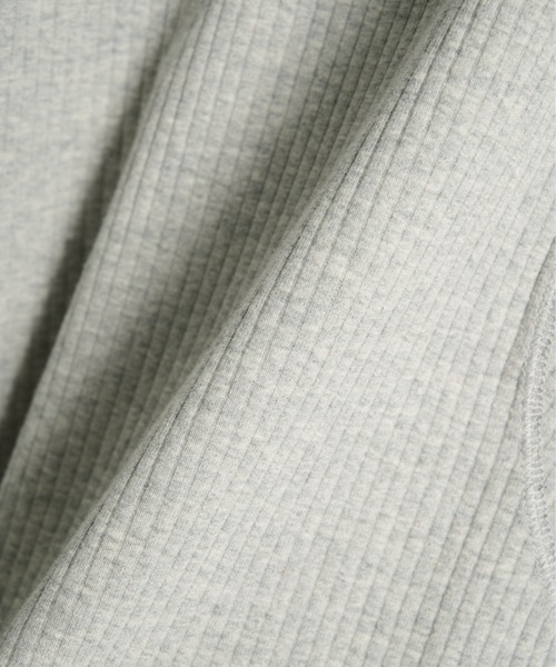CONZ(コンズ)の「hooded rib long sleeve tee(パーカー・メンズ・ブラック/ライトグレー・2/1/3)」の14枚目の写真