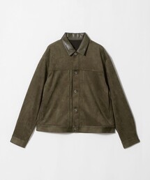 green label relaxing（グリーンレーベルリラクシング）の「スエードライク ファーストタイプ ジャケット（ブルゾン）」