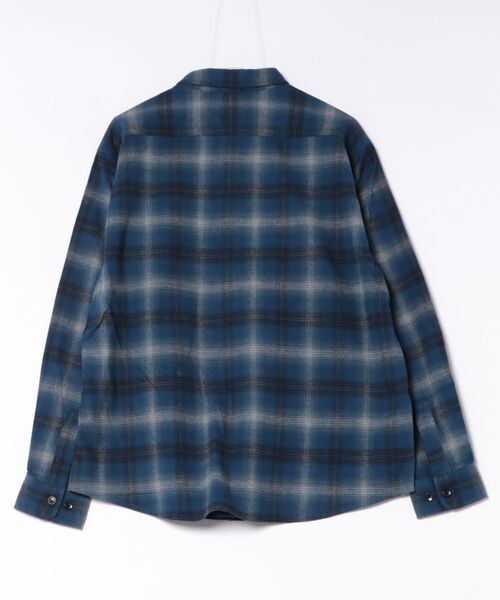 PENDLETON（ペンドルトン）の「PENDLETON | 〈別注〉 Regular Collar Shirt（シャツ/ブラウス・メンズ・グレー/レッド/ブルー・S/M/L）」の4枚目の写真