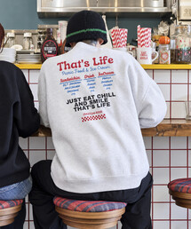 限定展開 Thats Life SWT クルーネック スウェット