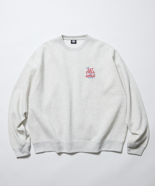 FREAK'S STORE(フリークスストア)の「限定展開 Thats Life SWT クルーネック スウェット(スウェット・メンズ・ブラック/ネイビー/グレー/ピンク・LARGE/SMALL/MEDIUM)」の16枚目の写真