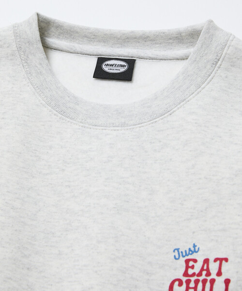 FREAK'S STORE(フリークスストア)の「限定展開 Thats Life SWT クルーネック スウェット(スウェット・メンズ・ブラック/ネイビー/グレー/ピンク・LARGE/SMALL/MEDIUM)」の17枚目の写真