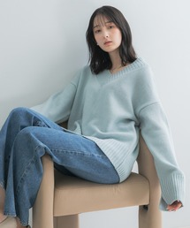 URBAN RESEARCH ROSSO WOMEN | 『WEB/一部店舗限定』エクストラファインＶネックニット(ニット/セーター)