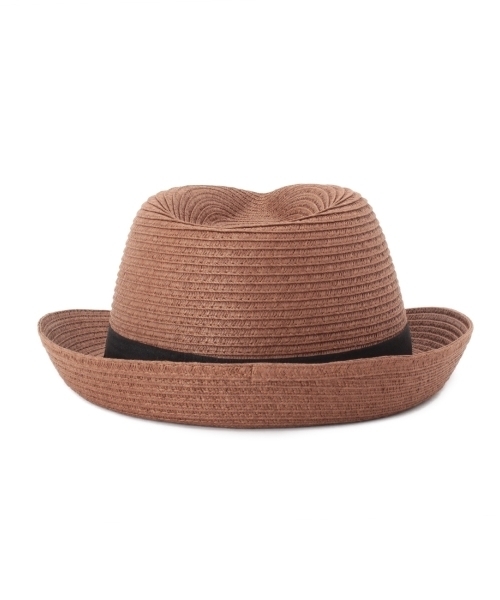 THE SHOP TK （ザ ショップ ティーケー ）の「中折れペーパーハット（ハット・レディース・ブラウン/ブラック/ベージュ/ホワイト・99）」の5枚目の写真