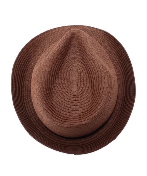 THE SHOP TK （ザ ショップ ティーケー ）の「中折れペーパーハット（ハット・レディース・ブラウン/ブラック/ベージュ/ホワイト・99）」の6枚目の写真