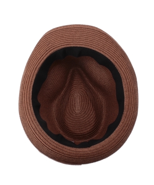 THE SHOP TK （ザ ショップ ティーケー ）の「中折れペーパーハット（ハット・レディース・ブラウン/ブラック/ベージュ/ホワイト・99）」の7枚目の写真