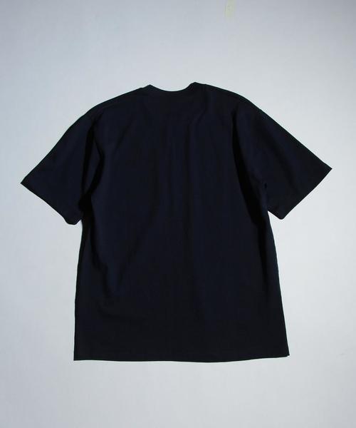 DANTON（ダントン）の「＜DANTON（ダントン）＞ 1POC LOGO TEE/Tシャツ◆（Tシャツ/カットソー・メンズ・ホワイト/ダークグレー/ネイビー・40/38）」の4枚目の写真