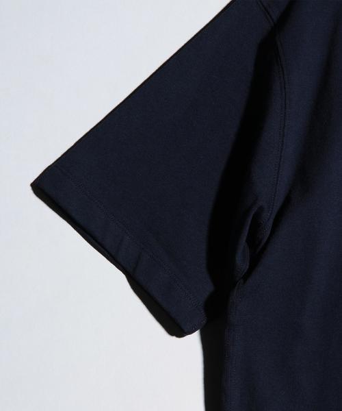 DANTON（ダントン）の「＜DANTON（ダントン）＞ 1POC LOGO TEE/Tシャツ◆（Tシャツ/カットソー・メンズ・ホワイト/ダークグレー/ネイビー・40/38）」の6枚目の写真