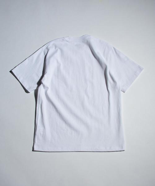 DANTON（ダントン）の「＜DANTON（ダントン）＞ 1POC LOGO TEE/Tシャツ◆（Tシャツ/カットソー・メンズ・ホワイト/ダークグレー/ネイビー・40/38）」の10枚目の写真