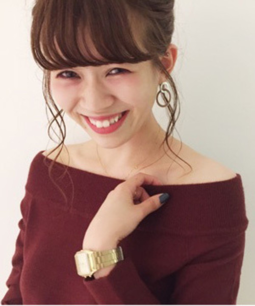 archives（アルシーヴ）の「オフショルプルオーバー（ニット/セーター・レディース・ブラック/カーキ/ワイン/オフホワイト/グレー/ピンク・MEDIUM）」の6枚目の写真