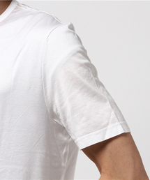 グランサッソ　ヘンリーネック　シャツ　新品未使用　ホワイト GRAN SASSO グランサッソ ヘンリーネックTシャツ ホワイト S