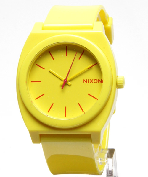 NIXON（ニクソン）の「THE TIME TELLER P（アナログ腕時計・メンズ・ホワイト系その他/ブラック×ホワイト/ホワイト×ブルー/ライトピンク/イエロー系その他/イエロー/ライム/インディゴブルー/オレンジ/ブルー/ブラック×ライム/レッド/ピンク/ホワイト/ブラック/カラフル・FREE）」の10枚目の写真