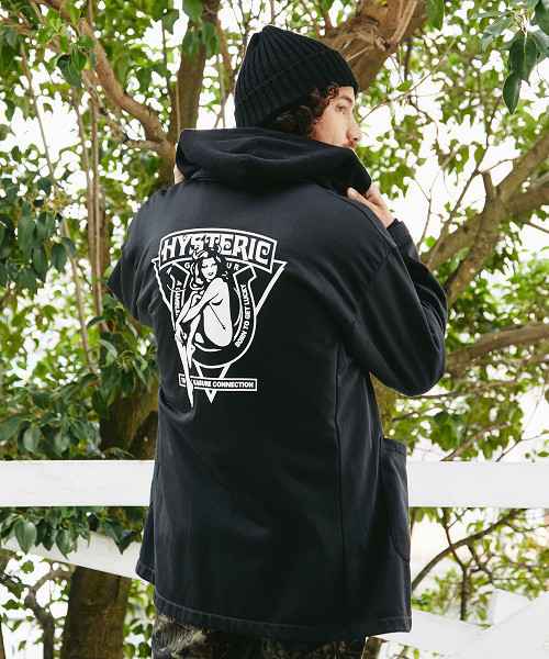 HYSTERIC GLAMOUR（ヒステリックグラマー）の「GET LUCKY pt JK（テーラードジャケット・メンズ・グレー/ブラック・SMALL/MEDIUM/LARGE）」の7枚目の写真