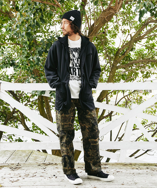 HYSTERIC GLAMOUR（ヒステリックグラマー）の「GET LUCKY pt JK（テーラードジャケット・メンズ・グレー/ブラック・SMALL/MEDIUM/LARGE）」の8枚目の写真