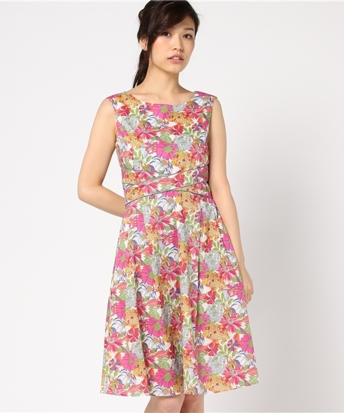 Dear Princess ディアプリンセス の アンジェリカ リバティープリント フレアーワンピース ワンピース Wear