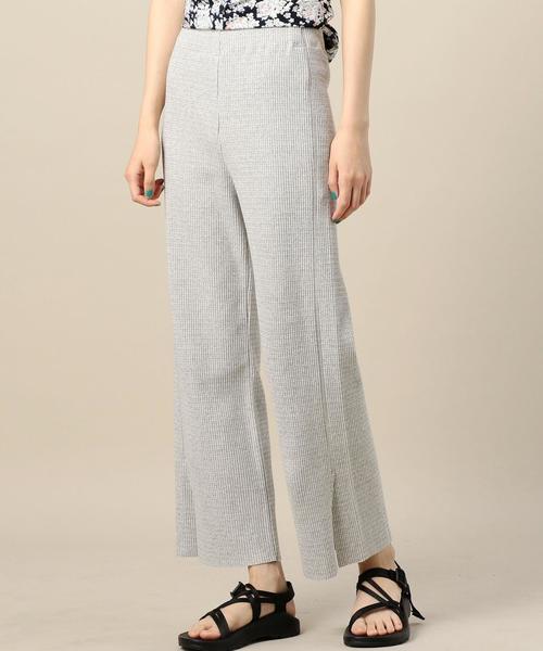 BEAUTY&YOUTH UNITED ARROWS(ビューティーアンドユースユナイテッドアローズ)の「BY リブスリットパンツ ◆(その他パンツ・レディース・ブラック/ライトグレー/シャーベット・MEDIUM/SMALL)」の2枚目の写真
