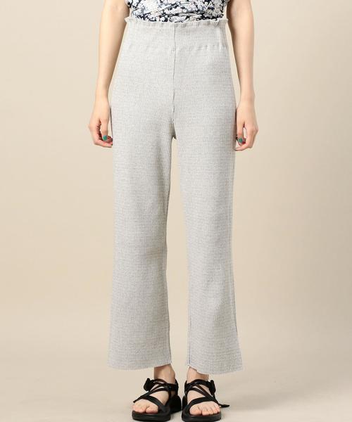 BEAUTY&YOUTH UNITED ARROWS(ビューティーアンドユースユナイテッドアローズ)の「BY リブスリットパンツ ◆(その他パンツ・レディース・ブラック/ライトグレー/シャーベット・MEDIUM/SMALL)」の5枚目の写真