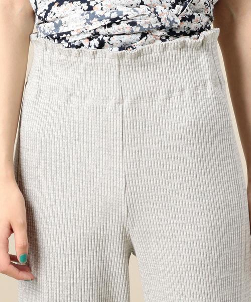 BEAUTY&YOUTH UNITED ARROWS(ビューティーアンドユースユナイテッドアローズ)の「BY リブスリットパンツ ◆(その他パンツ・レディース・ブラック/ライトグレー/シャーベット・MEDIUM/SMALL)」の8枚目の写真