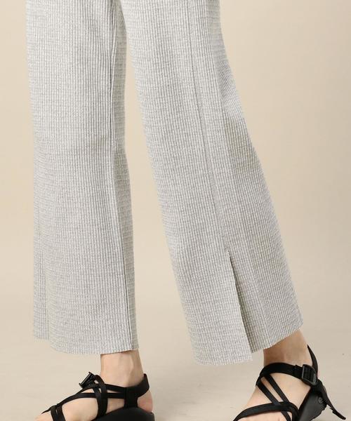 BEAUTY&YOUTH UNITED ARROWS(ビューティーアンドユースユナイテッドアローズ)の「BY リブスリットパンツ ◆(その他パンツ・レディース・ブラック/ライトグレー/シャーベット・MEDIUM/SMALL)」の9枚目の写真