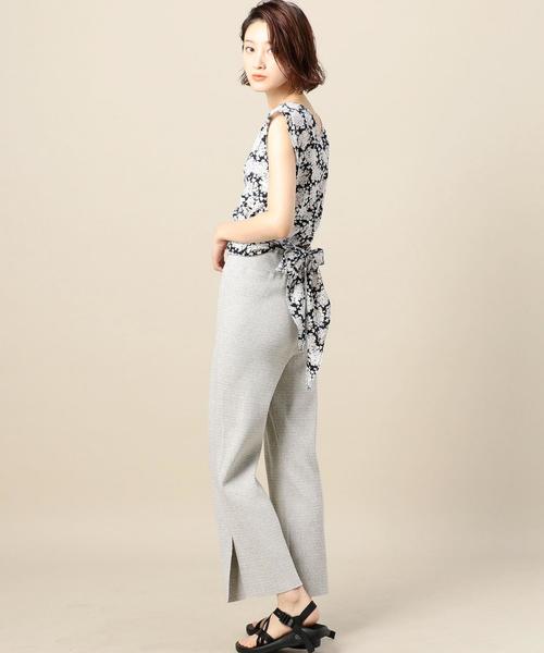 BEAUTY&YOUTH UNITED ARROWS(ビューティーアンドユースユナイテッドアローズ)の「BY リブスリットパンツ ◆(その他パンツ・レディース・ブラック/ライトグレー/シャーベット・MEDIUM/SMALL)」の11枚目の写真