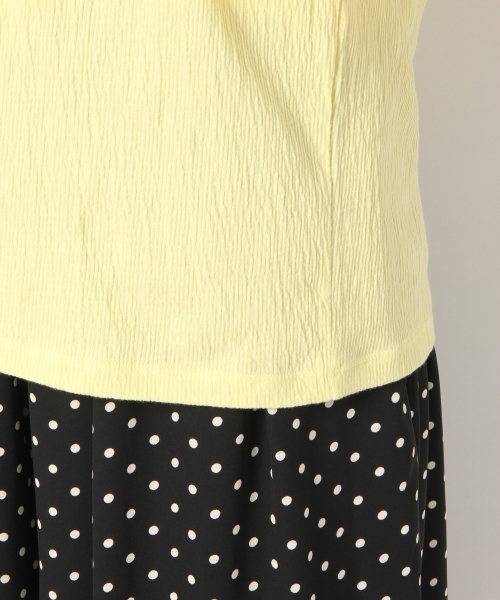 Heather（ヘザー）の「ソデスリットレースＴ  765517（Tシャツ/カットソー・レディース・ホワイト/ブラック/イエロー系その他・FREE）」の13枚目の写真