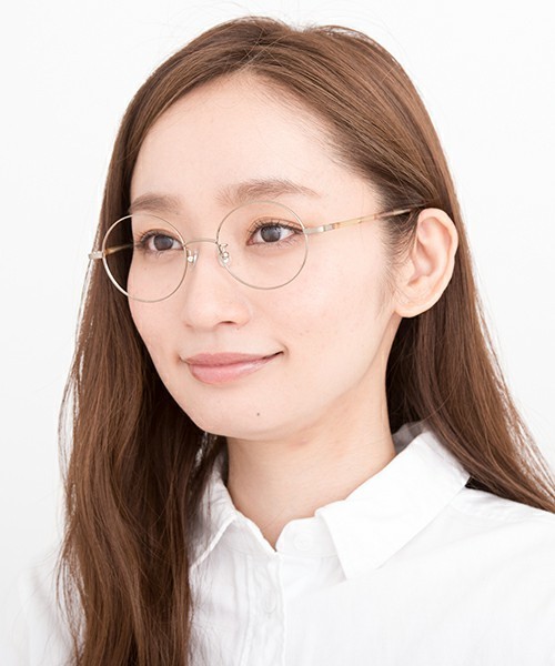 Zoff(ゾフ)の「ラウンド型めがね|Zoff CLASSIC (クラシック)(メガネ)」|アンティークゴールド