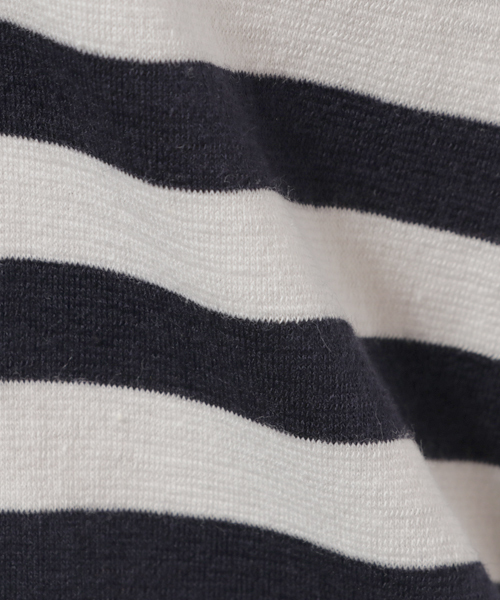 Born（ボーン）の「Born Border Pattern Long Tank Top/ボーンボーダーパターンロングタンクトップ（タンクトップ・レディース・イエロー/オレンジ/杢グレー/ブルー/ネイビー・FREE）」の11枚目の写真