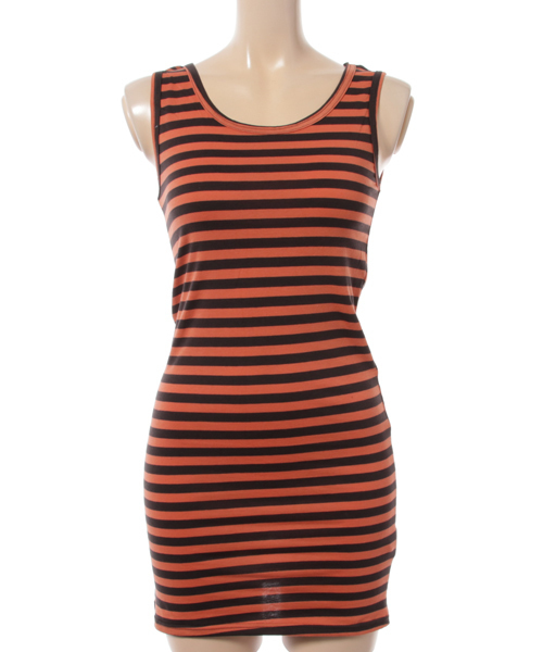 Born（ボーン）の「Born Border Pattern Long Tank Top/ボーンボーダーパターンロングタンクトップ（タンクトップ・レディース・イエロー/オレンジ/杢グレー/ブルー/ネイビー・FREE）」の15枚目の写真