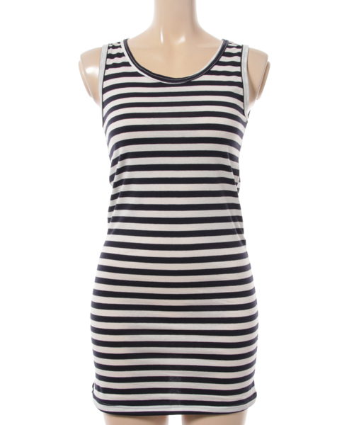 Born（ボーン）の「Born Border Pattern Long Tank Top/ボーンボーダーパターンロングタンクトップ（タンクトップ・レディース・イエロー/オレンジ/杢グレー/ブルー/ネイビー・FREE）」の19枚目の写真