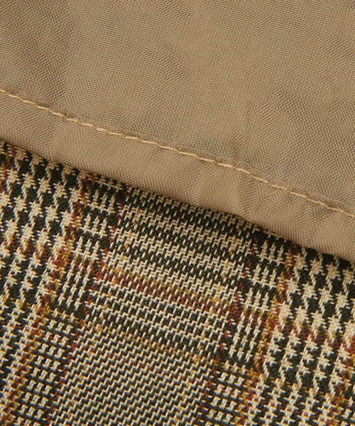 Luz Llena（ラズレナ）の「[ベルト付き]グレンチェック柄ワイドパンツ（その他パンツ・レディース・ブラウン/グレー・MEDIUM）」の9枚目の写真