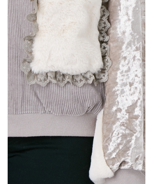 merry jenny(メリージェニー)の「いそざいドルマンブルゾン(ブルゾン・レディース・アイボリー/ブラック・FREE)」の15枚目の写真