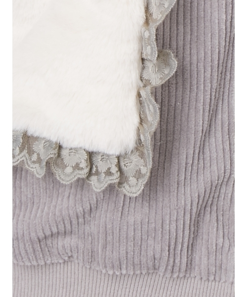 merry jenny(メリージェニー)の「いそざいドルマンブルゾン(ブルゾン・レディース・アイボリー/ブラック・FREE)」の16枚目の写真