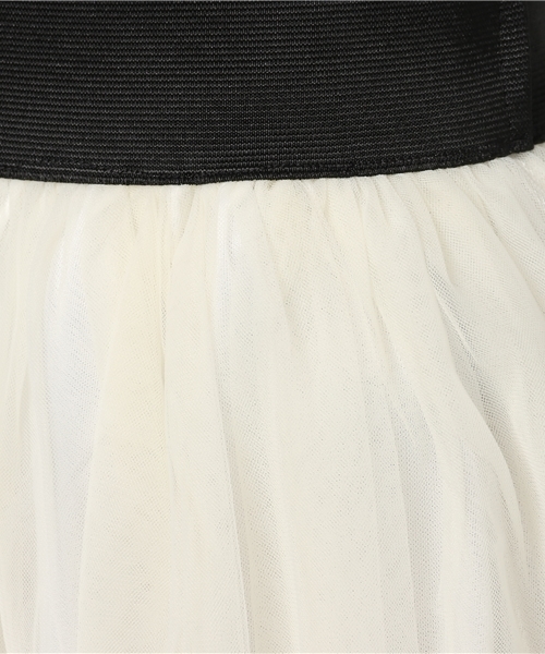 Pierrot（ピエロ）の「マキシ丈 チュールスカート（スカート・レディース・ブラック/アイボリー/グレー/ベージュ/カーキ/ネイビー・M/L）」の12枚目の写真
