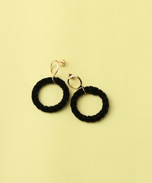 Fone | Fone ベロアサークル ピアス(ピアス（両耳用）)