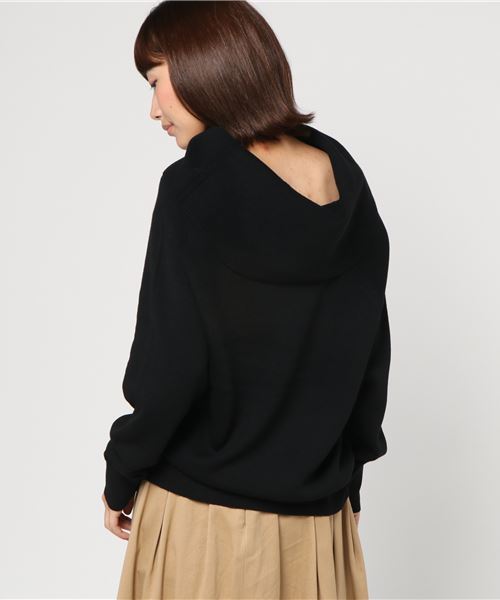 Furryrate（ファーリーレート）の「フルニードルオフショルTネックニットプルオーバー（ニット/セーター・レディース・ブルー/ブラック/イエロー/グレー・FREE）」の11枚目の写真