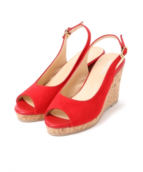 Andemiu（アンデミュウ）の「【レッドWEB限定】オープントゥサンダル790484（サンダル・レディース・ブラック/レッド/キャメル/グリーン・SMALL/MEDIUM/LARGE）」の9枚目の写真