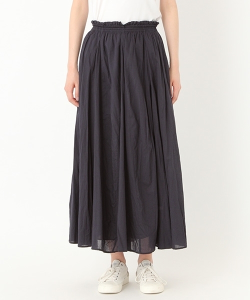 niko and...（ニコアンド）の「インドボイルフレアロングスカート【niko and ...】（スカート・レディース・グリーン/ネイビー/オレンジ/パープル・3/4）」の11枚目の写真