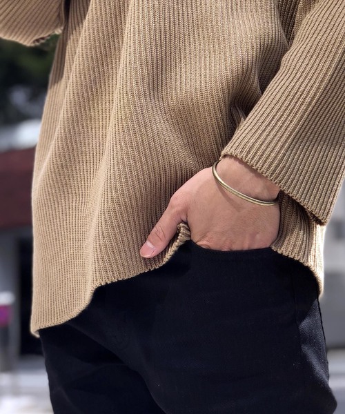 STUDIOUS(ステュディオス)の「【STUDIOUS】スムースラウンドカットバングル(バングル/リストバンド・メンズ・ブラック/シルバー/ゴールド・FREE)」の12枚目の写真