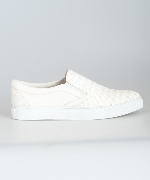 Buffalo Bobs（バッファローボブズ）の「INTRECCIATO SLIPON(イントレチャート スリッポン)メッシュスリッポン（スリッポン・メンズ・ブラック/ホワイト/ブルー・41/43）」の10枚目の写真