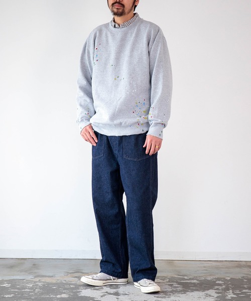 OMNIGOD（オムニゴッド）の「[OMNIGOD mens / オムニゴッド] 10ozデニム　PWイージーパンツ（デニムパンツ・メンズ・ワンウォッシュ・2/3）」の14枚目の写真