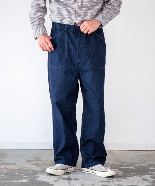 OMNIGOD（オムニゴッド）の「[OMNIGOD mens / オムニゴッド] 10ozデニム　PWイージーパンツ（デニムパンツ・メンズ・ワンウォッシュ・2/3）」の10枚目の写真
