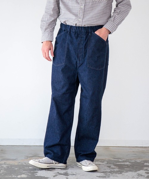 OMNIGOD（オムニゴッド）の「[OMNIGOD mens / オムニゴッド] 10ozデニム　PWイージーパンツ（デニムパンツ・メンズ・ワンウォッシュ・2/3）」の11枚目の写真