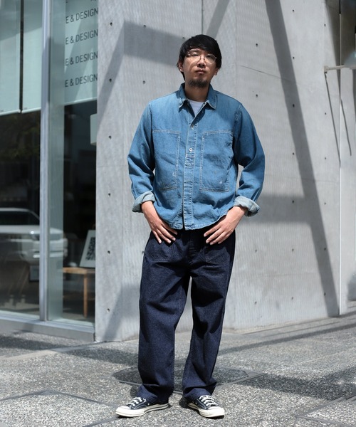 OMNIGOD（オムニゴッド）の「[OMNIGOD mens / オムニゴッド] 10ozデニム　PWイージーパンツ（デニムパンツ・メンズ・ワンウォッシュ・2/3）」の21枚目の写真