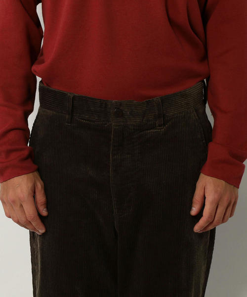 ＜Steven Alan＞CORDUROY PEGTOP PANTS 黒 Steven Alan（スティーブンアラン）の「＜Steven Alan＞CORDUROY