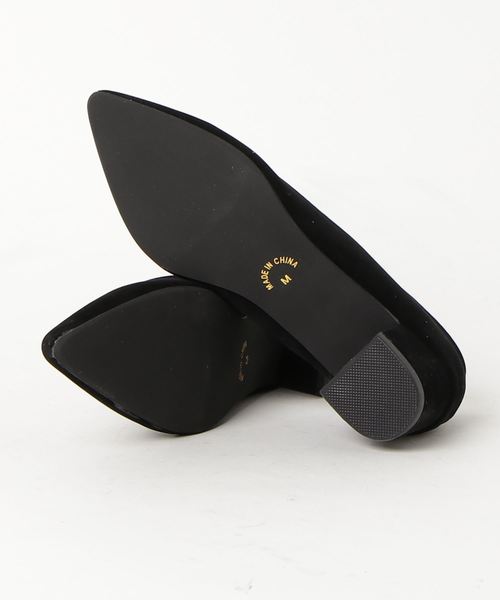 WEGO（ウィゴー）の「WEGO/ポインテッドトゥパンプス（パンプス・レディース・ブラック/シルバー・MEDIUM/LARGE）」の3枚目の写真